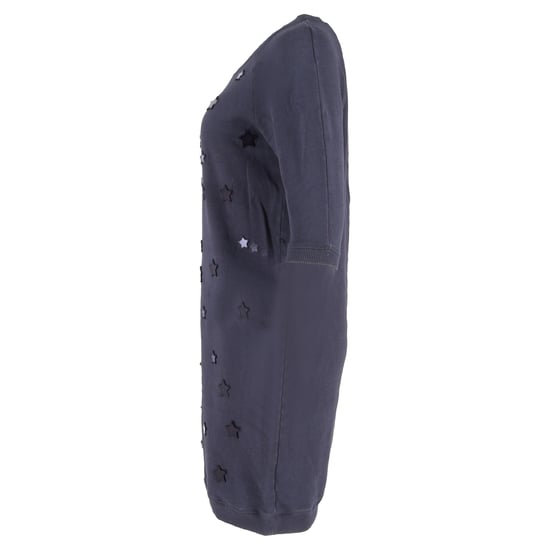 Mulberry mini-T-shirtjurk met sterrenversiering in marineblauw katoen - Image 2