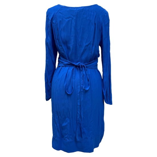 Diane von Furstenberg knielange jurk van blauwe zijde - Image 3