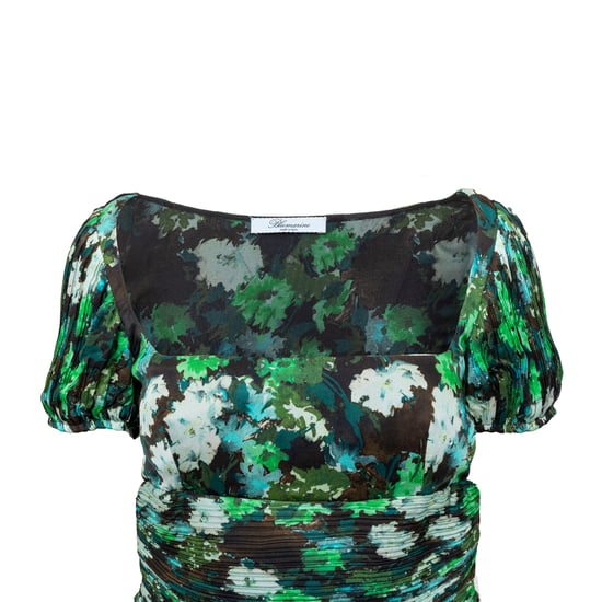 Blumarine Grön Blommig Midiklänning - 10-talet - Image 3