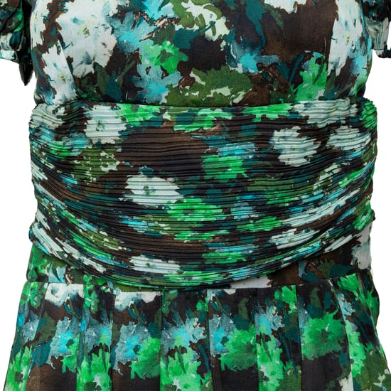 Blumarine Grön Blommig Midiklänning - 10-talet - Image 4