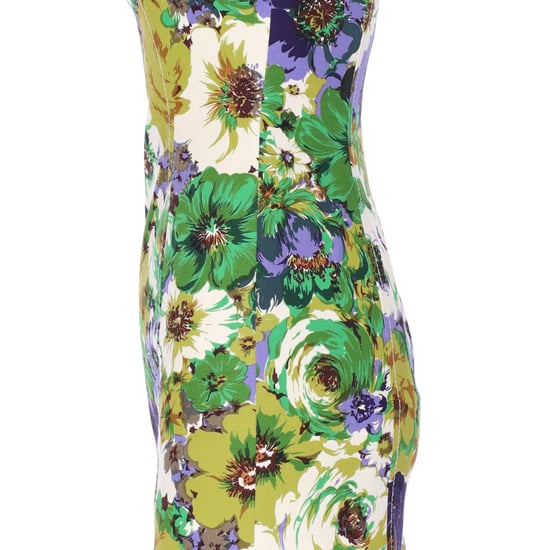 Blumarine Grön Ärmlös Blommig Klänning - 10-tal - Image 3