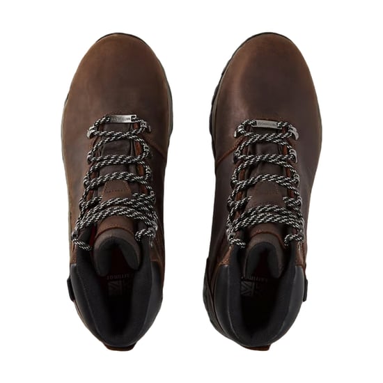 Karrimor Mendip-vandringskängor i läder för kvinnor/damer (Choklad) - Image 3