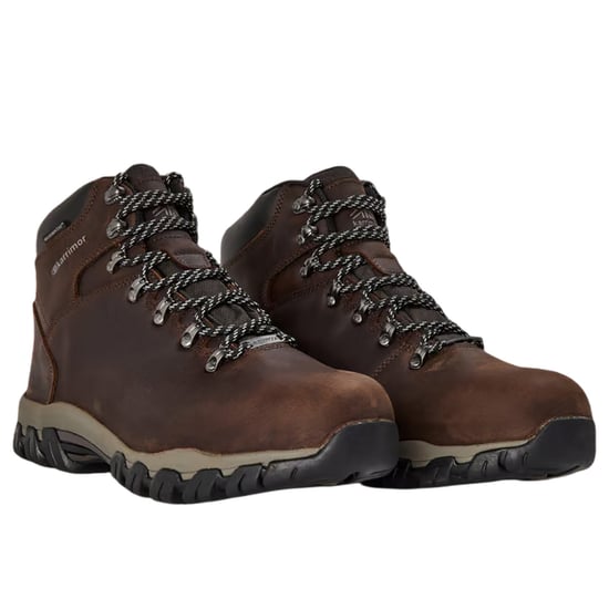Karrimor Mendip-vandringskängor i läder för kvinnor/damer (Choklad) - Image 4