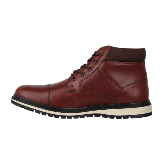 Firetrap Mens Aubin Leather Boots (Camel) - Image 3