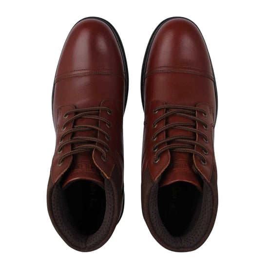 Firetrap Mens Aubin Leather Boots (Camel) - Image 4