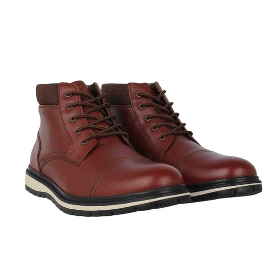 Firetrap Mens Aubin Leather Boots (Camel) - Image 5