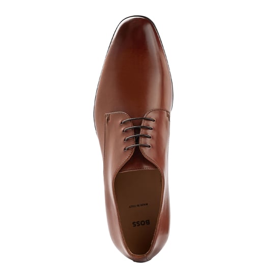 Boss Heren Kensington Leren Oxford Schoenen (Medium Bruin) - Image 3