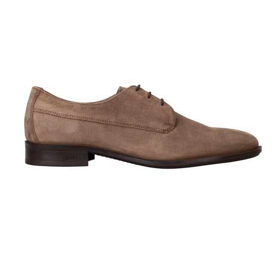 Boss Colby läder derbyskor för herrar (Medium Beige) - Image 1