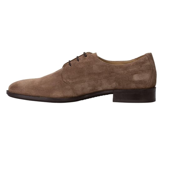 Boss Colby läder derbyskor för herrar (Medium Beige) - Image 3