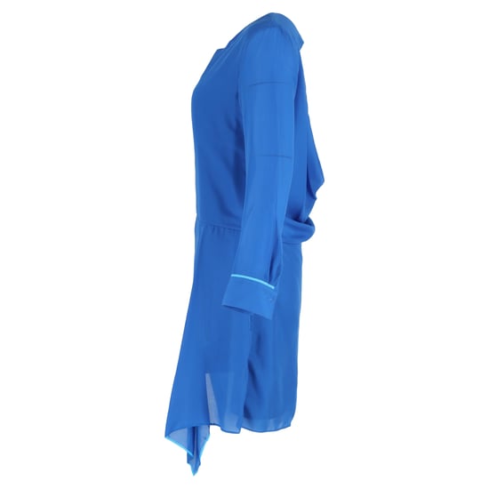 Acne Studios Adelle Tape Jurk in Blauw Polyester - Image 2