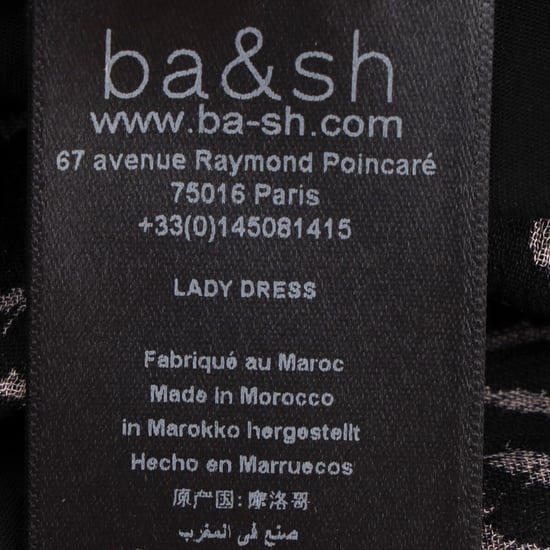 Ba&sh Acia minijurk in zwarte viscose - Image 5