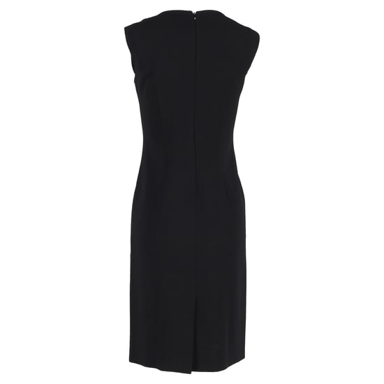 Max Mara mouwloze midi-jurk in zwart polyester - Image 3