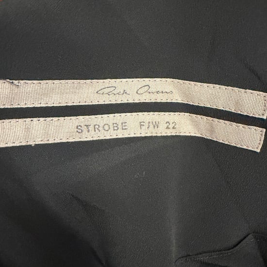 Rick Owens Cocoon midi-jurk in zwart acetaat - Image 4
