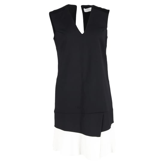 Victoria Beckham minijurk van zwarte zijde - Image 1