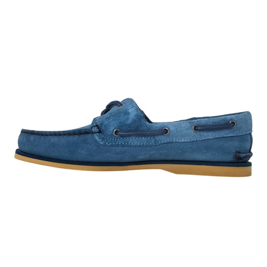 Timberland Klassieke suède veterschoenen voor heren met structuur (Medium Blauw) - Image 2