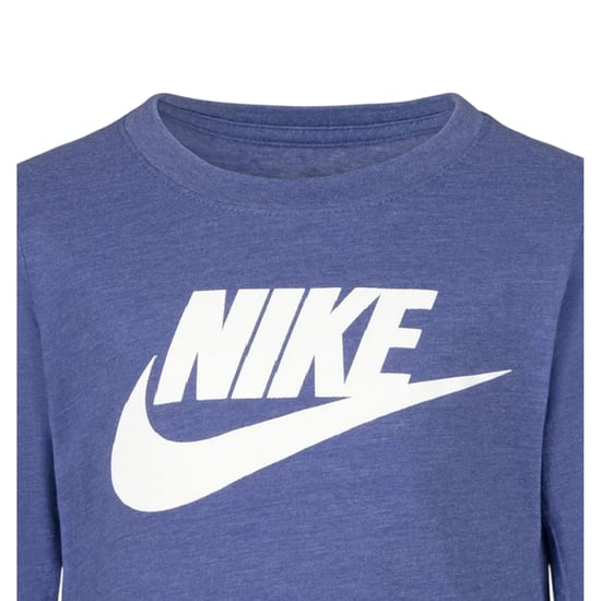 Nike Futura Swoosh T-shirt met lange mouwen voor kinderen (Koninklijk Spel) - Image 4