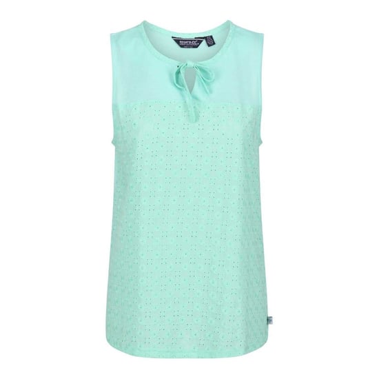 Regatta Womens/Ladies Janessa Patterned Sleeveless T-Shirt (Ocean Wave) - Image 1