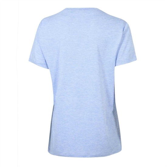USA Pro Womens/Ladies Tech C Polyester T-Shirt (Brunnera Blue) - Image 3
