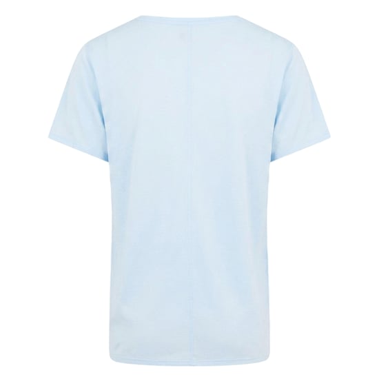 New Balance Womens/Ladies Crew Neck Regular Athletic Top (Blue) - Image 2