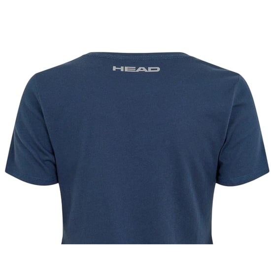 Head T-shirt med grafiskt tryck för damer från Club Lara (Blå) - Image 4