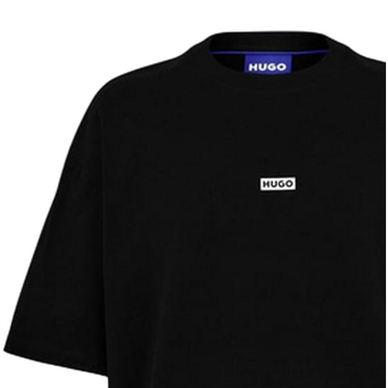 Hugo MCMXCIII-T-shirt för män med tryck på ryggen (Svart) - Image 3
