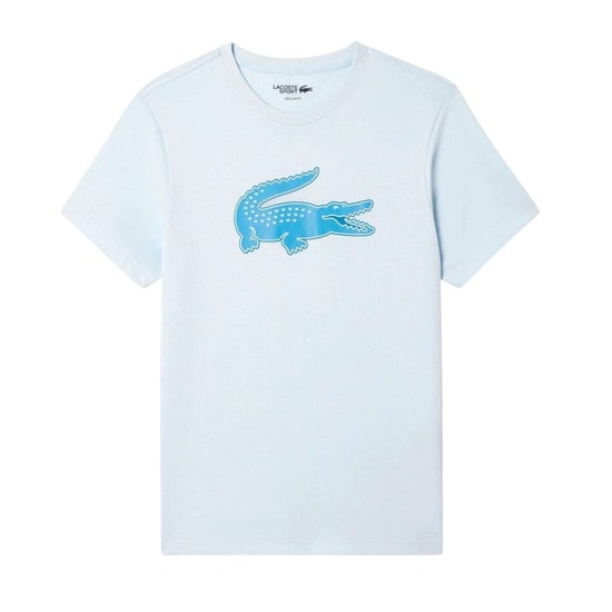 Lacoste Mens Large Logo Sport T-Shirt (Blue) - Image 2