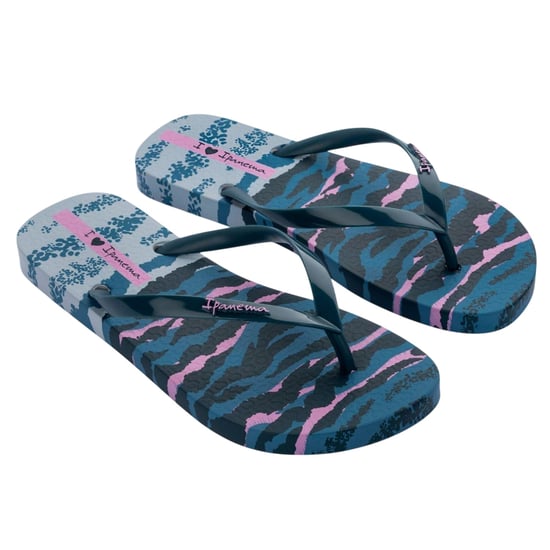 Ipanema Zebra-teenslippers voor dames (Blauwdruk) - Image 1
