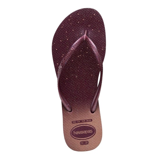 Havaianas Slanke teenslippers met stippen voor dames (Paars) - Image 3