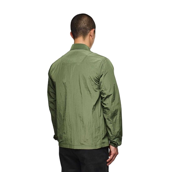 Weekend Offender Nylon overshirt voor heren (Groen) - Image 2