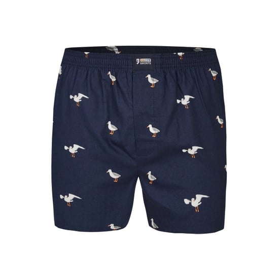 Happy Shorts X heren wijde boxershort met binnenbroek cactus/tucan groen/zeemeeuw print 3-pack - Image 5