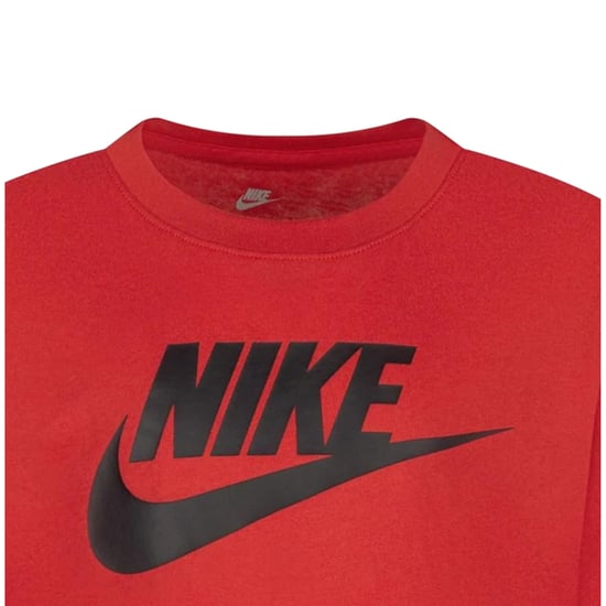 Nike Futura Swoosh T-shirt met lange mouwen voor kinderen (Universiteitsrood) - Image 4