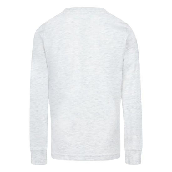 Nike Futura Swoosh T-shirt met lange mouwen voor kinderen (Wit) - Image 2