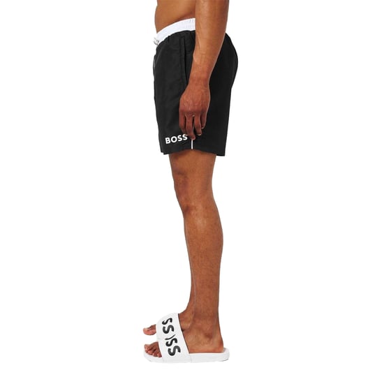 Boss Heren Zwemshort Zeesterren (Zwart) - Image 4