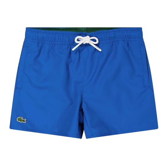 Lacoste Zwemshort voor jongens met krokodillenprint (Blauw) - Image 1