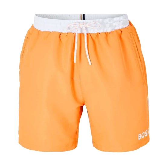 Boss Heren Zwemshort Zeesterren (Licht Oranje) - Image 1