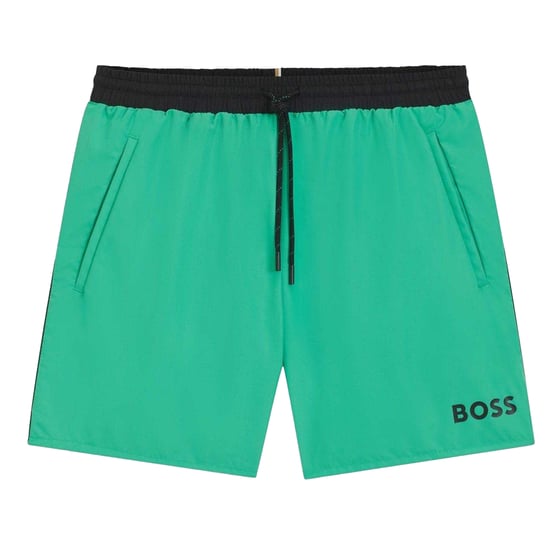 Boss Heren Zwemshort Zeesterren (Helder groen) - Image 2