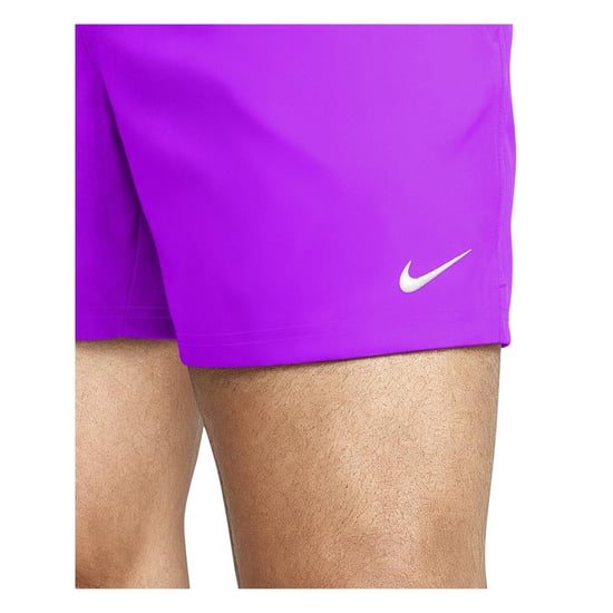 Nike Regular Swim Shorts med broderad logotyp för herrar (Ljus violett) - Image 3