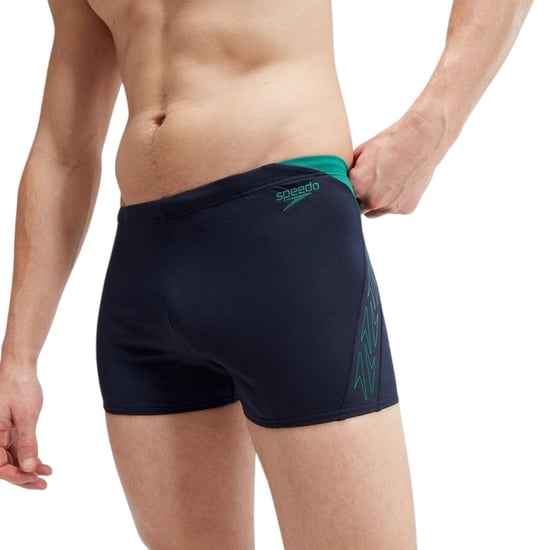 Speedo Hyper Boom-zwembroek voor heren (Marine / Groen) - Image 3