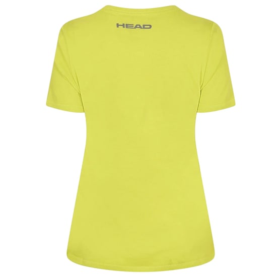 Head T-shirt med grafiskt tryck för damer från Club Lara (Gul) - Image 2