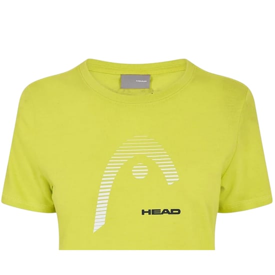 Head T-shirt med grafiskt tryck för damer från Club Lara (Gul) - Image 3