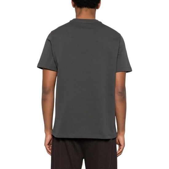 Boss Oversized T-shirt voor heren met Tchup-logo (Donkergrijs) - Image 2