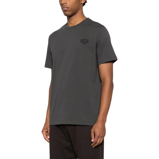 Boss Oversized T-shirt voor heren met Tchup-logo (Donkergrijs) - Image 3