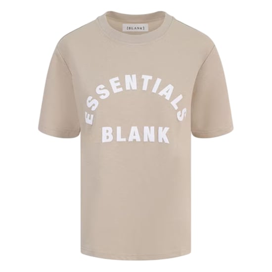 Blank Essentials Womens/Ladies Oversized Boyfriend T-Shirt (Summer Sand) - Image 1
