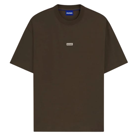 Hugo MCMXCIII-T-shirt för män med tryck på ryggen (Mörkbrun) - Image 2