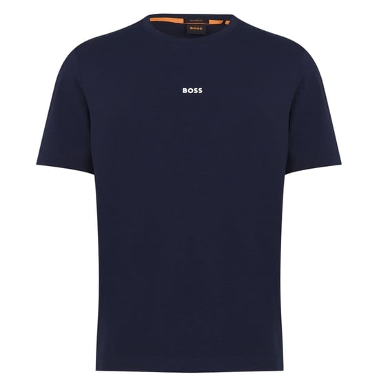 Boss Oversized T-shirt voor heren met Tchup-logo (Marine) - Image 1