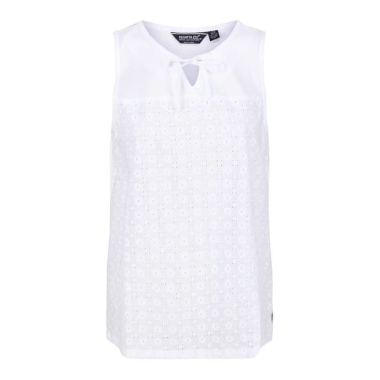 Regatta Womens/Ladies Janessa Patterned Sleeveless T-Shirt (White) - Image 1