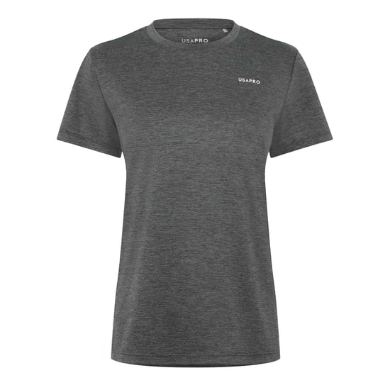 USA Pro Womens/Ladies Tech C Polyester T-Shirt (Army Khaki) - Image 2