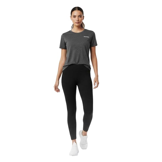 USA Pro Womens/Ladies Tech C Polyester T-Shirt (Army Khaki) - Image 5