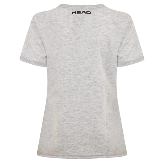 Head T-shirt med grafiskt tryck för damer från Club Lara (Grått) - Image 2