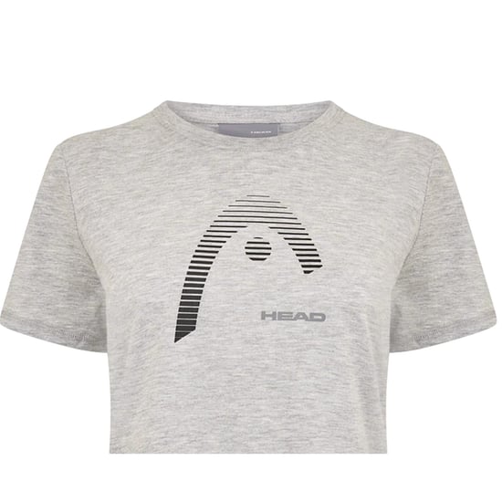 Head T-shirt med grafiskt tryck för damer från Club Lara (Grått) - Image 3